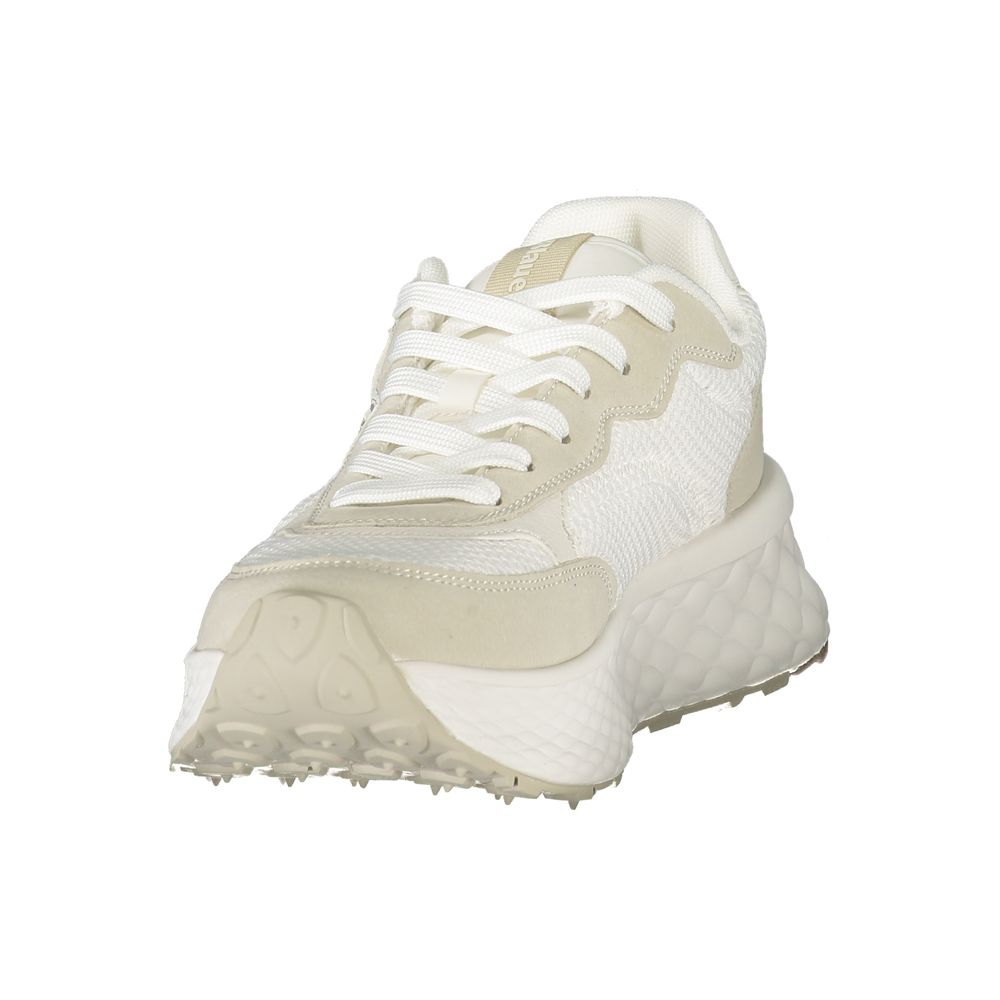 Blauer Bianco Damen-Sneaker aus Polyurethan