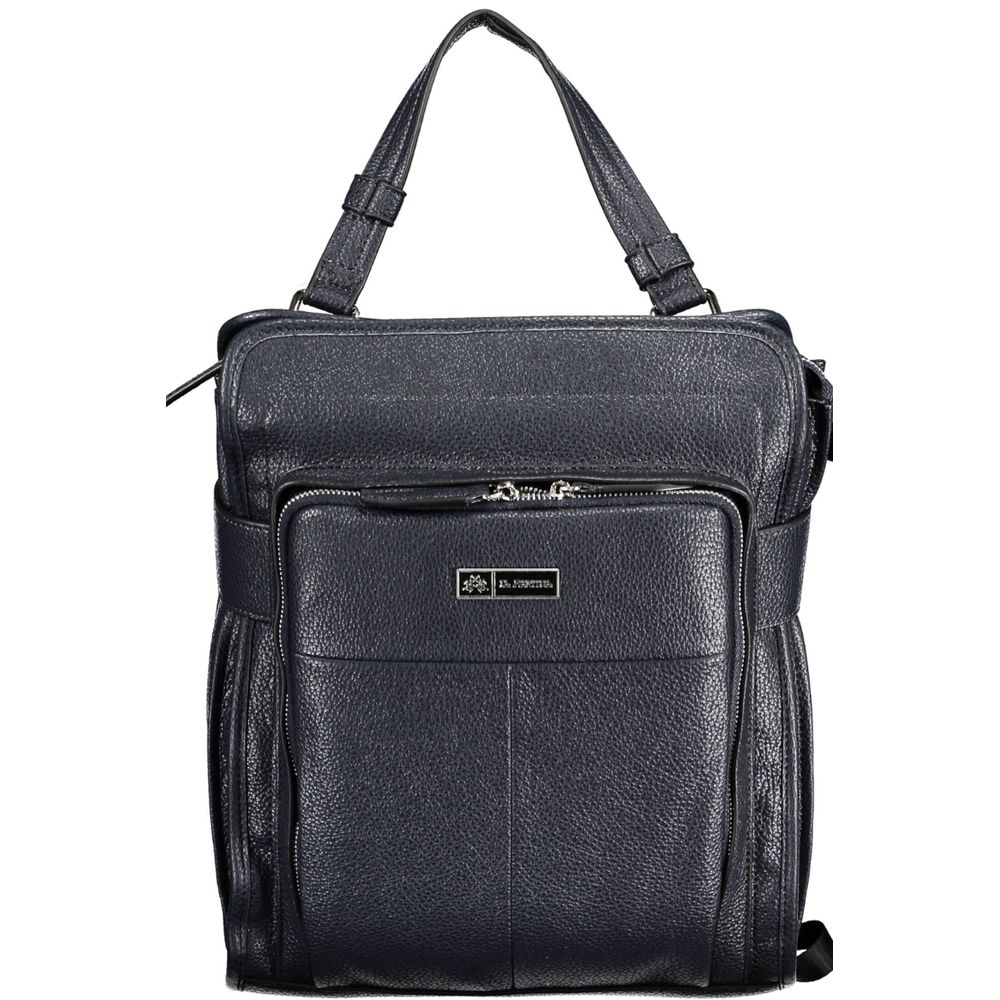 La Martina Blauer Polyethylen-Rucksack – Produktansicht 1 | Arca Lucia
