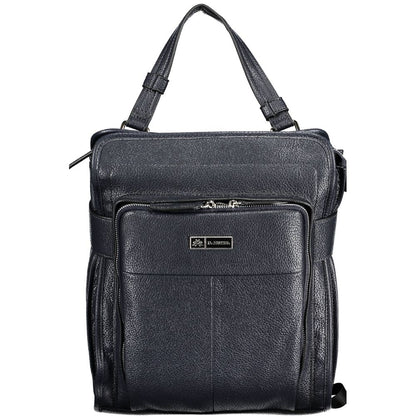 La Martina Blauer Polyethylen-Rucksack – Produktansicht 1 | Arca Lucia