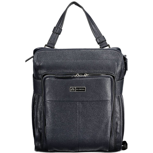 La Martina Blauer Polyethylen-Rucksack – Produktansicht 1 | Arca Lucia