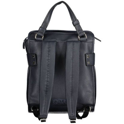 La Martina Blauer Polyethylen-Rucksack – Produktansicht 2 | Arca Lucia