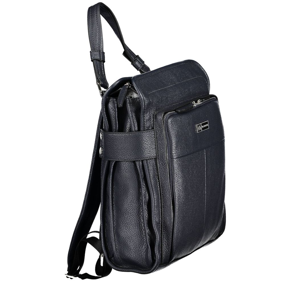 La Martina Blauer Polyethylen-Rucksack – Produktansicht 3 | Arca Lucia