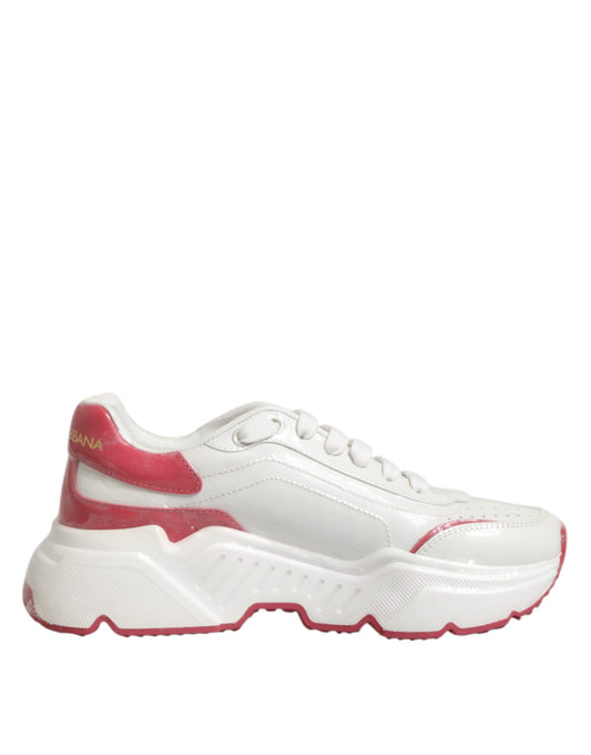 Dolce & Gabbana Sneaker Bianche Basse in pelle di vitello