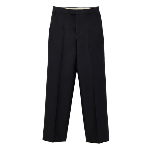 Gucci Schwarze Baumwoll-Freizeithose