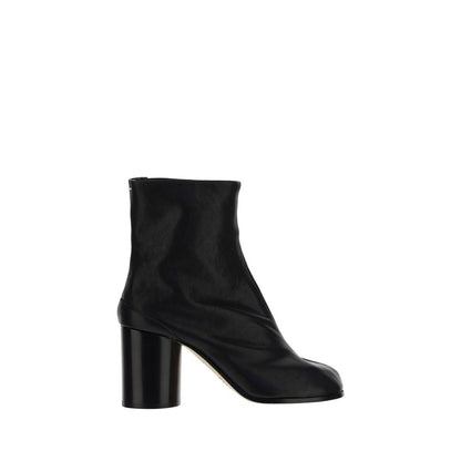 Maison Margiela Schwarze Lammleder-Ankle Boots Ovis Aries Aries