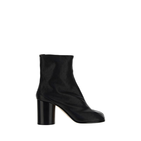 Maison Margiela Schwarze Lammleder-Ankle Boots Ovis Aries Aries