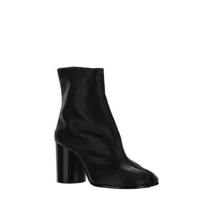 Maison Margiela Schwarze Lammleder-Ankle Boots Ovis Aries Aries