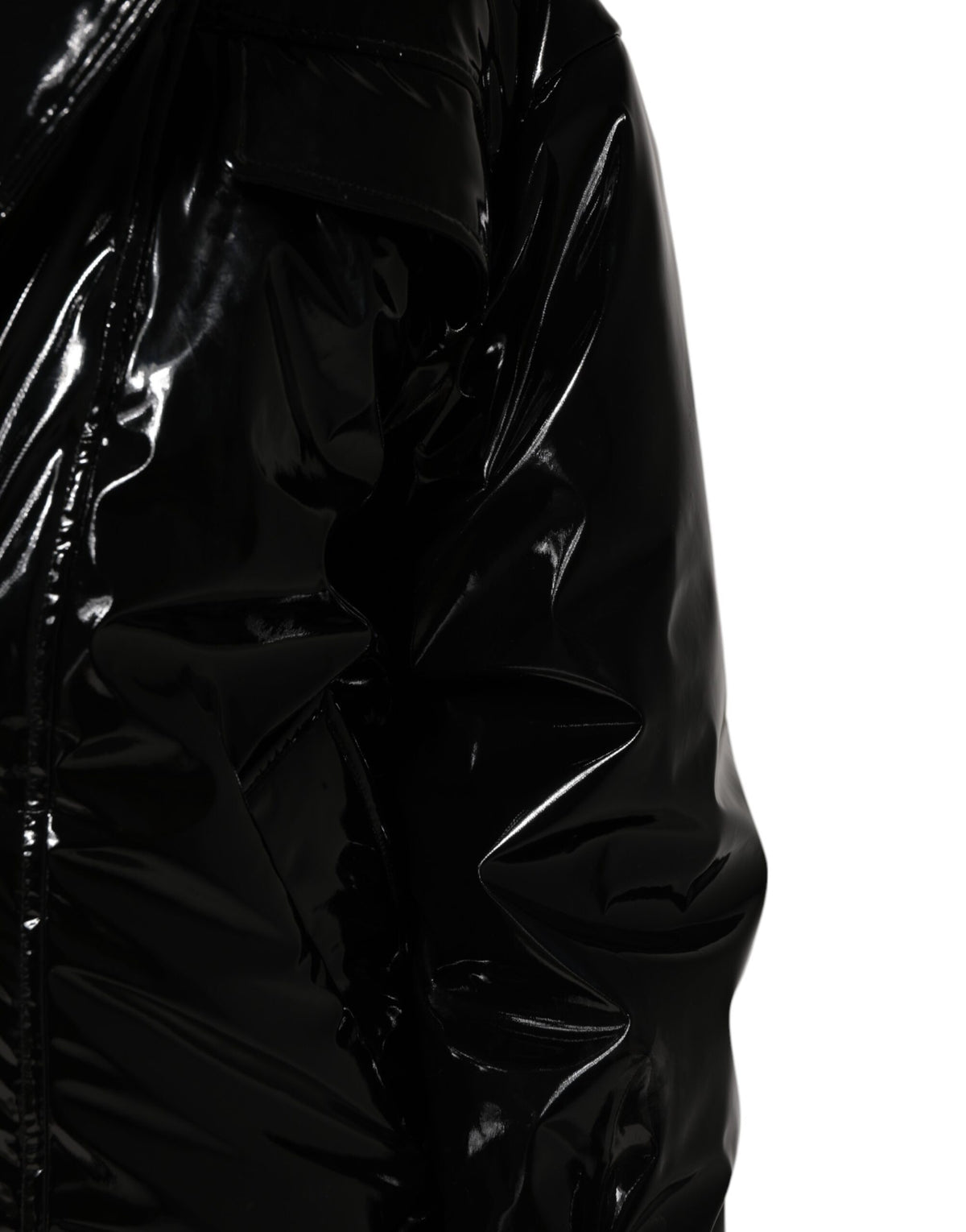 Dolce & Gabbana neror poliestere-Puffercappotto con Steppung giacca