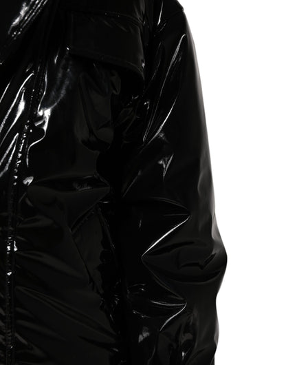 Dolce & Gabbana neror poliestere-Puffercappotto con Steppung giacca