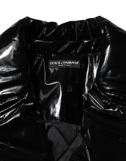 Dolce & Gabbana neror poliestere-Puffercappotto con Steppung giacca