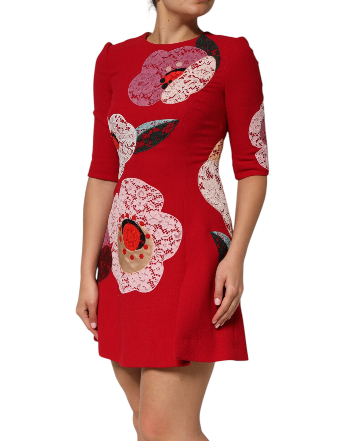 Dolce & Gabbana Abito – colore Rosso – Lana