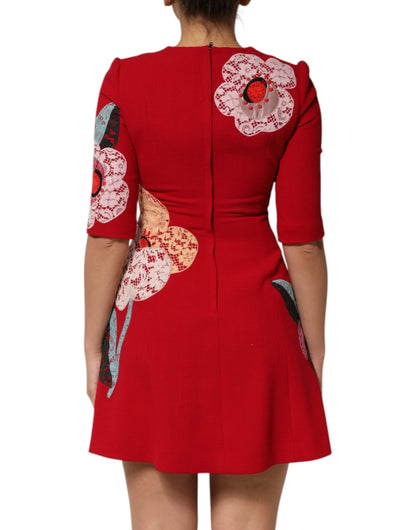 Dolce & Gabbana Abito – colore Rosso – Lana
