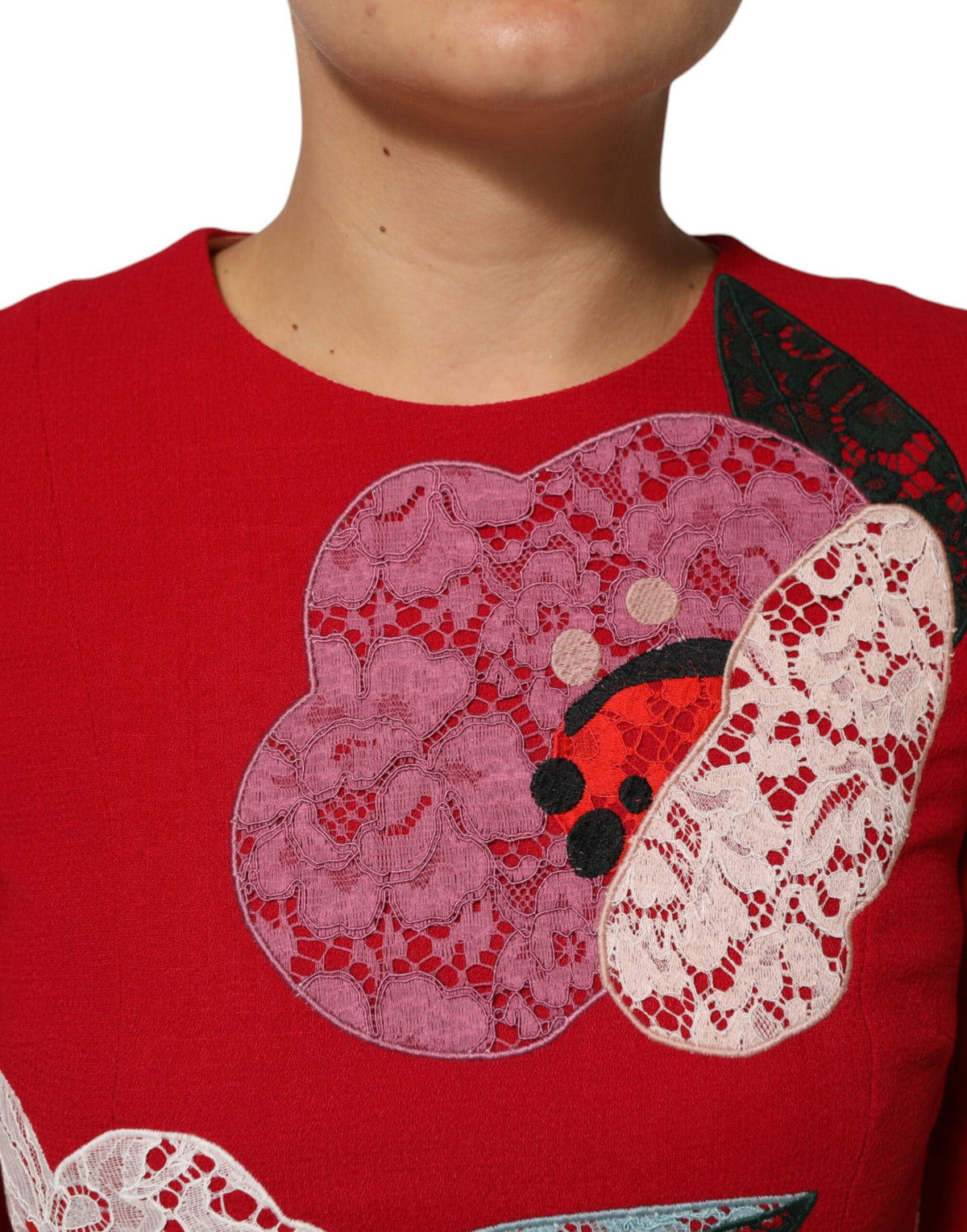 Dolce & Gabbana Abito – colore Rosso – Lana