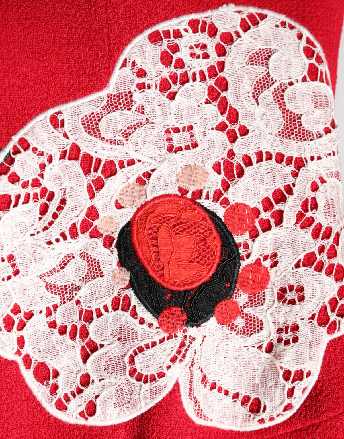Dolce & Gabbana Abito – colore Rosso – Lana