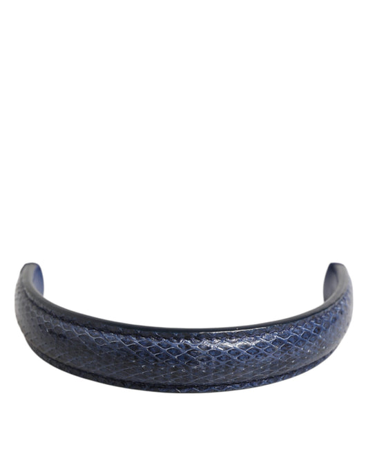 Dolce & Gabbana Tracolla blu in pelle Ayers