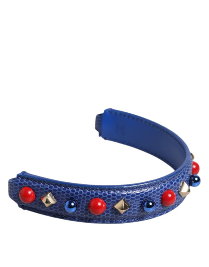 Dolce & Gabbana Tracolla Blu in pelle di vitello