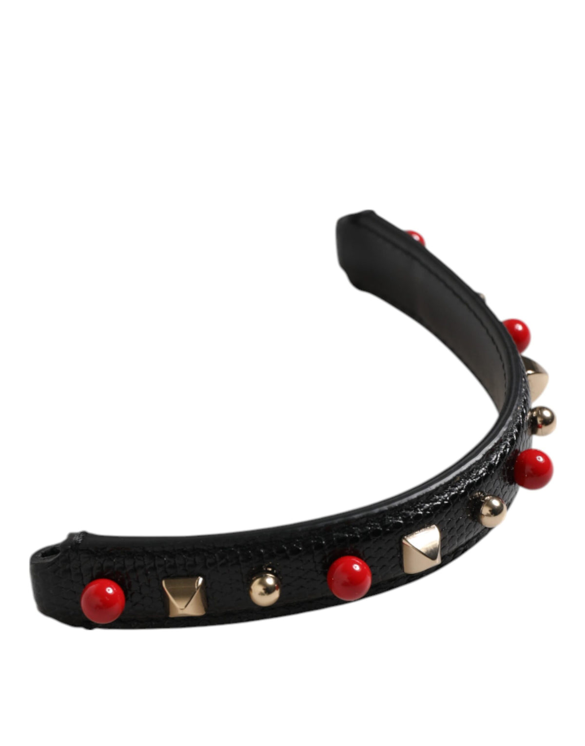 Dolce & Gabbana Tracolla Nera in pelle di vitello