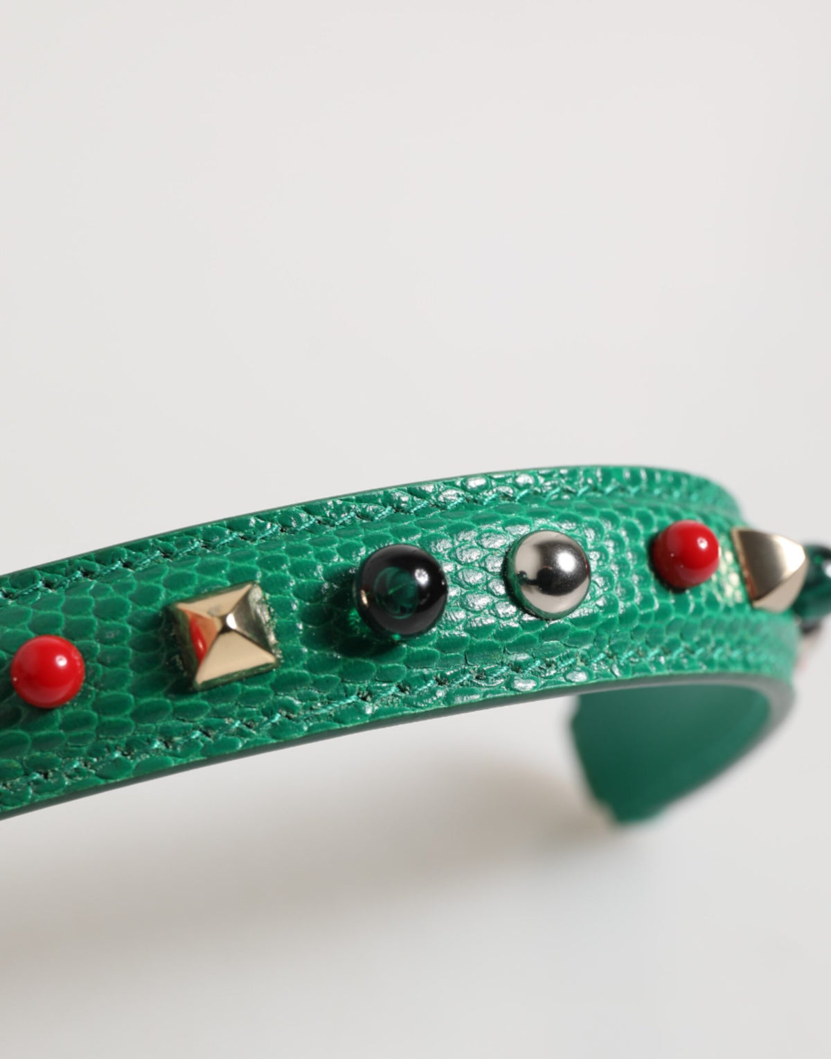 Dolce & Gabbana Tracolla Verde in pelle di vitello