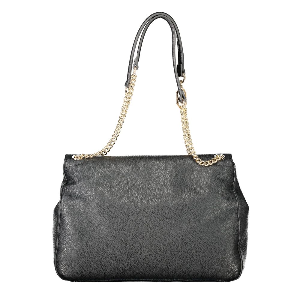 Twinset Schwarze Handtasche aus Polyethylen