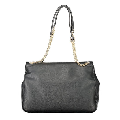 Twinset Schwarze Handtasche aus Polyethylen