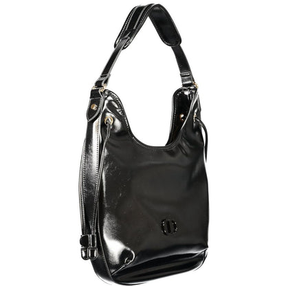 Twinset Schwarz Polyethylen Frauen Hobo Tasche