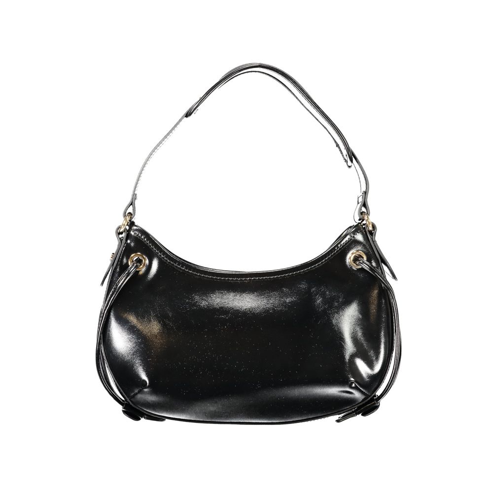 Twinset Schwarz Polyethylen Frauen Hobo Tasche
