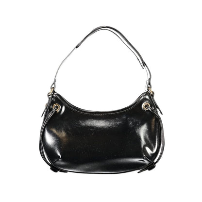 Twinset Schwarz Polyethylen Frauen Hobo Tasche