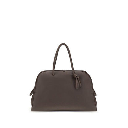 Jacquemus Braune Kalbsleder Bos Taurus Handtasche