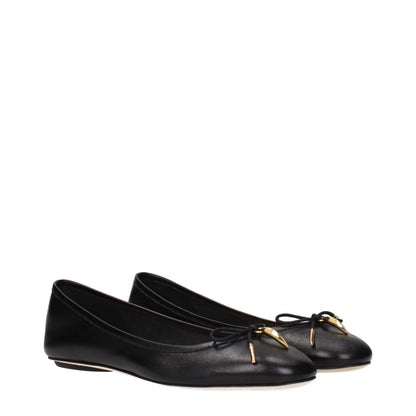 Chloé Schwarze Ballerinas aus Leder
