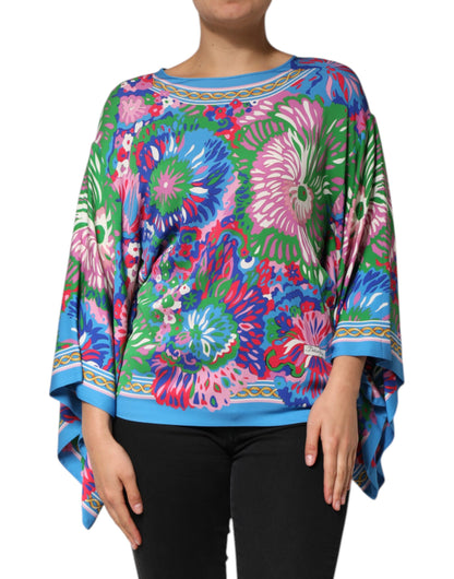 Dolce & Gabbana Multicolor Silk Shirt