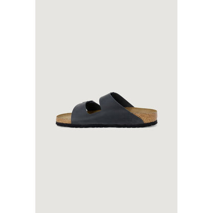Birkenstock Schwarze Kunstleder-Slipper