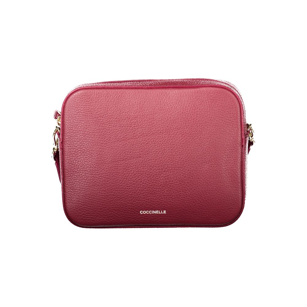 Coccinelle Clutch aus mehrfarbigem Rindsleder