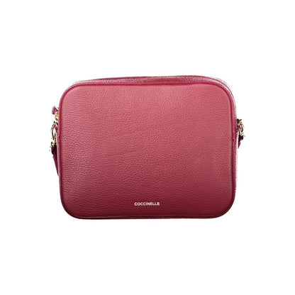 Coccinelle Clutch aus mehrfarbigem Rindsleder