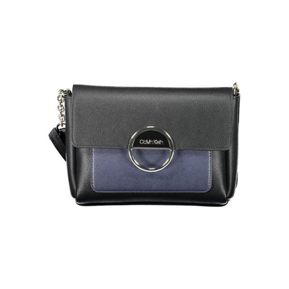 Calvin Klein Schwarze Schultertasche aus Polyurethan für Damen