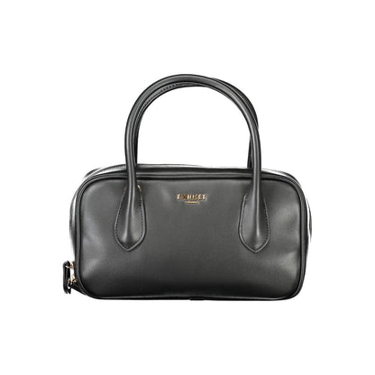 Twinset Schwarze Damen-Handtasche aus Polyurethan