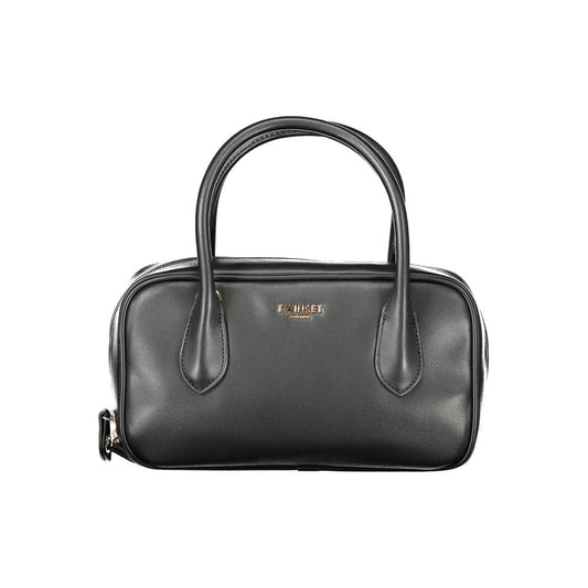 Twinset Schwarze Damen-Handtasche aus Polyurethan