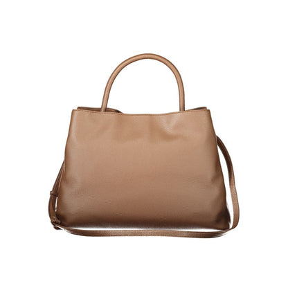 Twinset Braun Polyethylen Frauen Handtasche