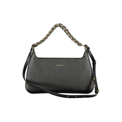 Coccinelle Schwarze Lederhandtasche