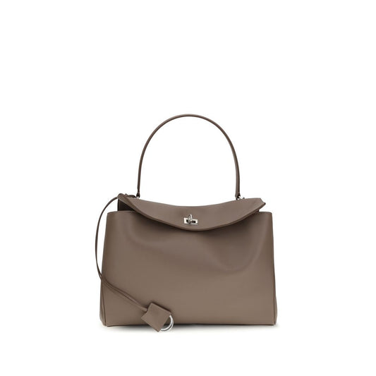 Balenciaga Graue Bos Taurus Kalbsleder Schultertasche