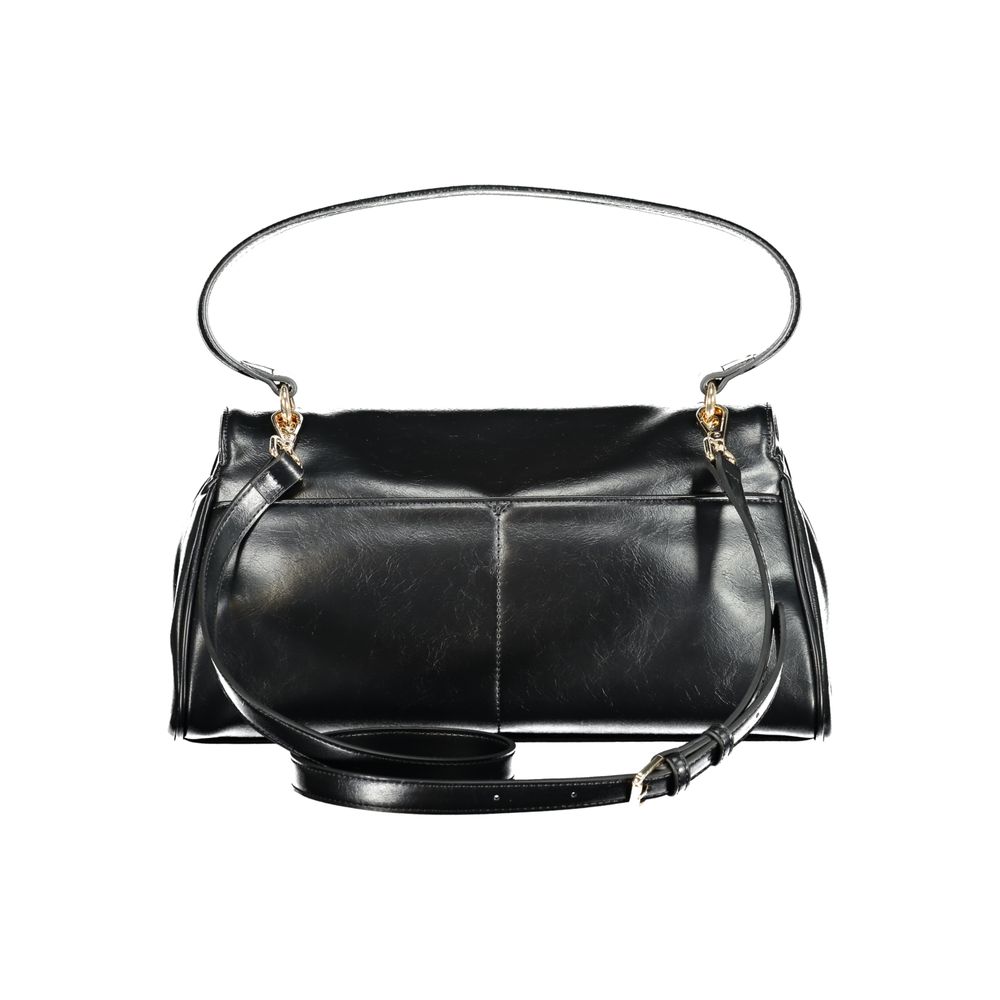 Twinset Schwarze Damen-Handtasche aus Polyurethan