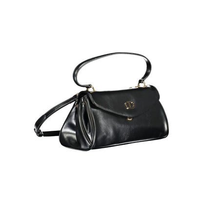 Twinset Schwarze Damen-Handtasche aus Polyurethan