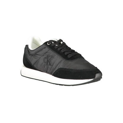 Calvin Klein Schwarzer Damen-Sneaker aus Polyester