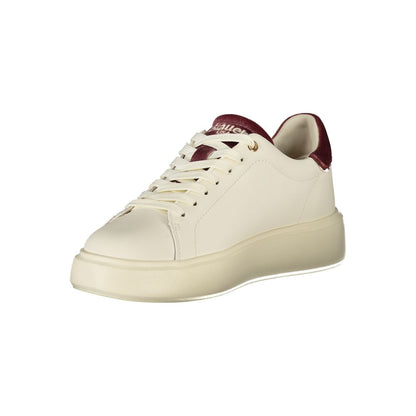 Blauer Bianco Damen-Sneaker aus Polyurethan
