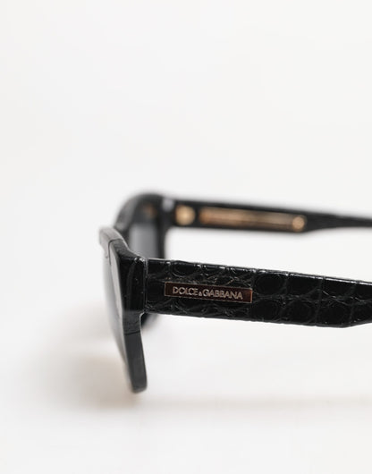 Dolce & Gabbana Occhiali da sole, in pelle e vetro