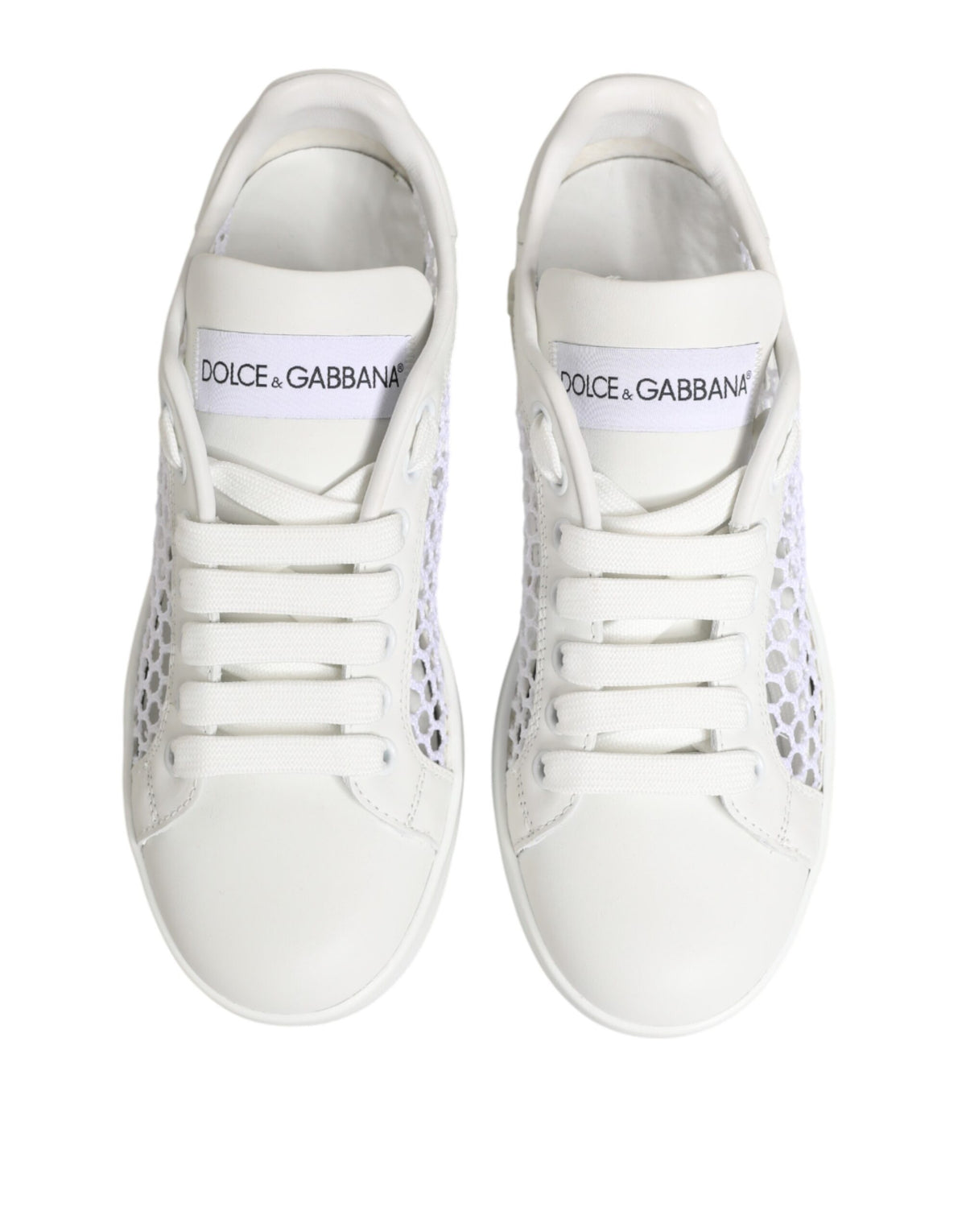 Dolce & Gabbana Sneaker Bianche in rete
