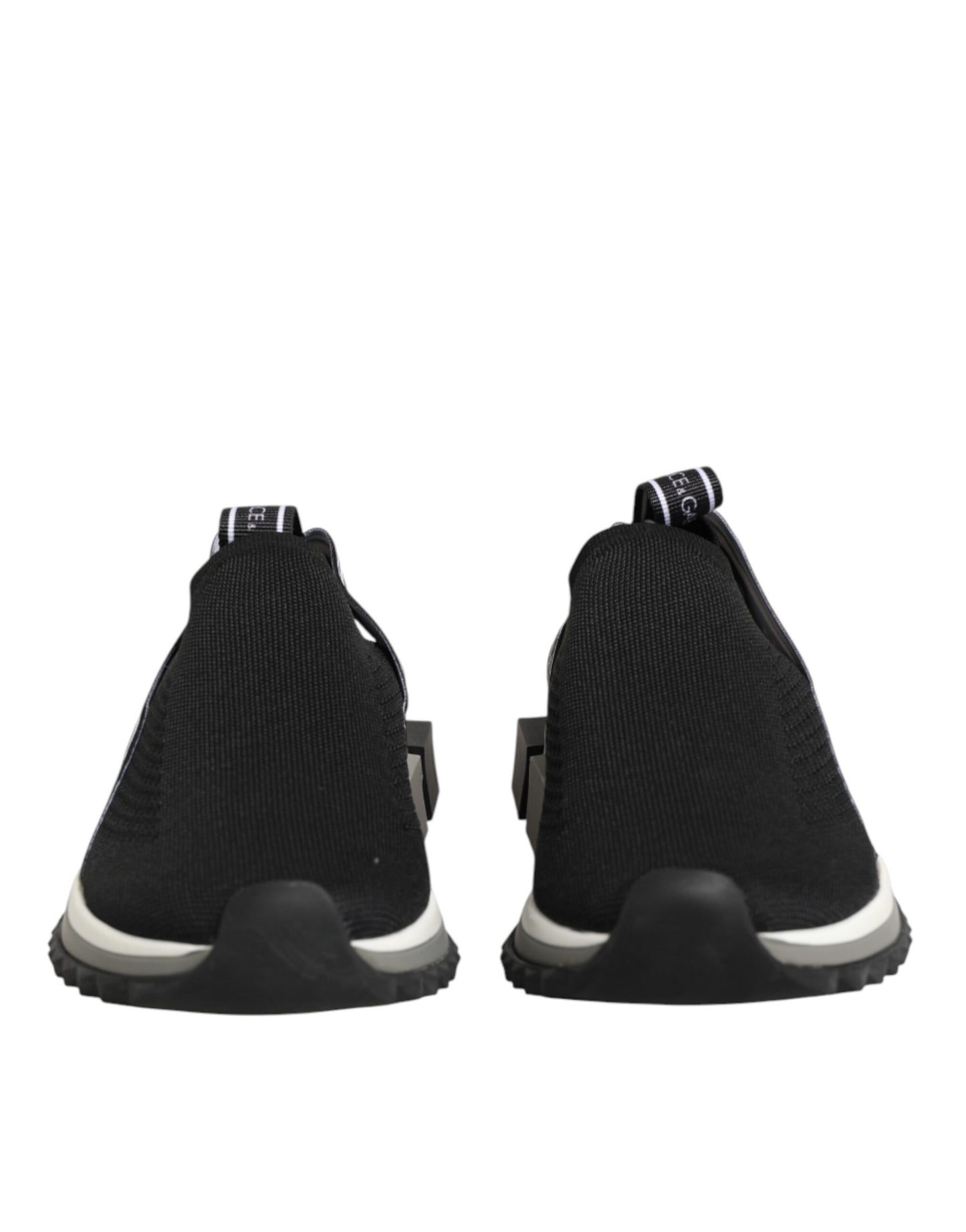 Dolce & Gabbana Schwarze Slip-On Sorrento Sneakers
