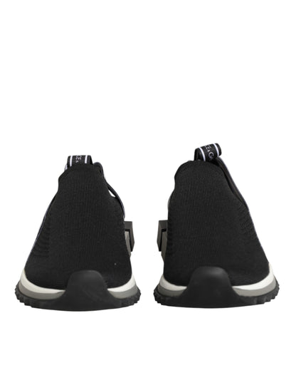 Dolce & Gabbana Schwarze Slip-On Sorrento Sneakers