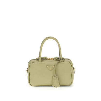 Prada Schultertasche in Bicolor aus Leder