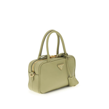 Prada Schultertasche in Bicolor aus Leder