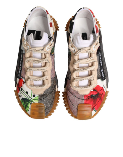 Dolce & Gabbana Niedrige NS1 Sneakers mit mehrfarbigem Logo
